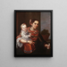 Peinture de Casta - Juan Patricio Morlete Ruiz — ingelijst kunstwerk aan de muur