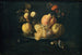 Natuurstudie met fruit en goudvink - Juan de Zurbarán — weergave van het kunstwerk