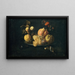 Natuurstudie met fruit en goudvink - Juan de Zurbarán — ingelijst kunstwerk aan de muur