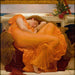 Juni flamboyant - Frédéric Leighton — weergave van het kunstwerk