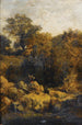 Hunter in a landscape - Jules-Achille Noël — artwork view