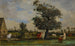 Paarden onder een appelboom - Jules-Jacques Veyrassat — weergave van het kunstwerk