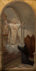 Vision de sainte Marie Alacoque - Jules-Joseph Dauban — weergave van het kunstwerk