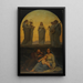 Het droom van het kind Jezus - Jules-Joseph Meynier — ingelijst kunstwerk aan de muur