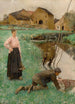 La Levée des nasses - Jules Alexis Muenier — weergave van het kunstwerk