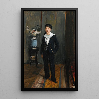 Jules BastienLepage - Portrait Of A Young Boy.webp