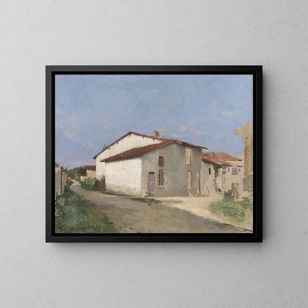 Rue à Damvillers - Jules Bastien-Lepage — ingelijst kunstwerk aan de muur
