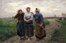 De Vriendinnen - Jules Breton — weergave van het kunstwerk