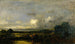 Landschap met koe - Jules Dupré — weergave van het kunstwerk