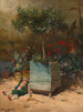 Polichinelle dans le jardin - Jules Frédéric Ballavoine — weergave van het kunstwerk