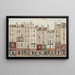 Rue Galande n° 16 5e arrondissement - Jules Gaildrau — ingelijst kunstwerk aan de muur