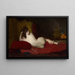 Odalisque - Jules Joseph Lefebvre — ingelijst kunstwerk aan de muur