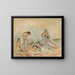 Vrouwen in een salon - Jules Pascin — ingelijst kunstwerk aan de muur