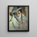 Hermine David - Jules Pascin — ingelijst kunstwerk aan de muur