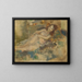 La Danseuse assoupie - Jules Pascin — ingelijst kunstwerk aan de muur