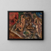 De toiletten in de tropen - Jules Pascin — ingelijst kunstwerk aan de muur