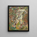 La visite du dimanche - Jules Pascin — framed artwork on a wall
