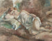 Het rusten van het model - Jules Pascin — weergave van het kunstwerk