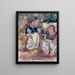 Les Tunisiennes - Jules Pascin — ingelijst kunstwerk aan de muur