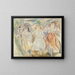 De grote hoeden - Jules Pascin — ingelijst kunstwerk aan de muur