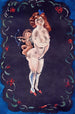 Nu en Cupido - Jules Pascin — weergave van het kunstwerk