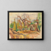 Landschap in Cuba - Jules Pascin — ingelijst kunstwerk aan de muur
