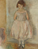 Portret van jonge vrouw - Jules Pascin — weergave van het kunstwerk