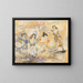 Vrouw met een kinderwagen - Jules Pascin — ingelijst kunstwerk aan de muur