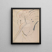 Koe - Jules Schmalzigaug — ingelijst kunstwerk aan de muur