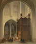 Binnenkant van de Sint-Pieterskerk in Leuven - Jules Victor Genisson — weergave van het kunstwerk