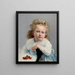 Cherry Painting - Jules-Émile Saintin — framed artwork on a wall