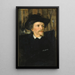 Portrait de Wyatt Eaton - Julian Alden Weir — ingelijst kunstwerk aan de muur