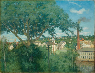 Julian Alden Weir - The Factory Village.webp