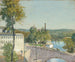 Moulins de la US Thread Company, Willimantic, Connecticut - Julian Alden Weir — weergave van het kunstwerk
