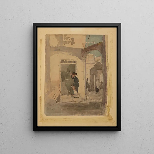 Julian Falat - Beadle knocking at the door.webp