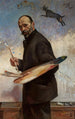 Autoportrait - Julian Fałat — weergave van het kunstwerk