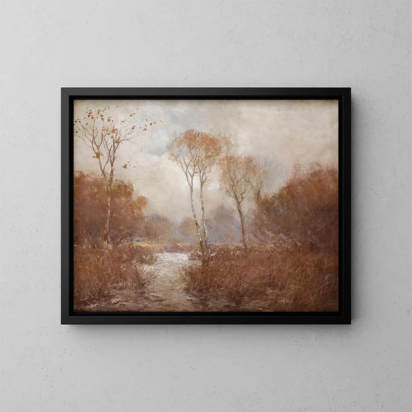 Landschap van oktober - Julian Onderdonk — ingelijst kunstwerk aan de muur