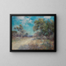 Route vers les collines - Julian Onderdonk — ingelijst kunstwerk aan de muur