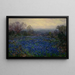 Onbekend, veld met Bluebonnets - Julian Onderdonk — ingelijst kunstwerk aan de muur