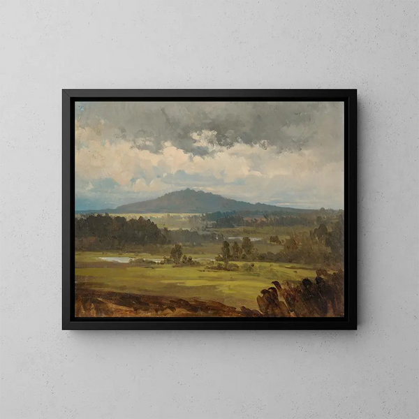 Blauberg nabij Wolmar - Julie Wilhelmine Hagen-Schwarz — ingelijst kunstwerk aan de muur