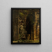 Grotte in Rome - Julie Wilhelmine Hagen-Schwarz — ingelijst kunstwerk aan de muur
