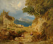 Italiaanse Landschap Schilderij - Julie Wilhelmine Hagen-Schwarz — weergave van het kunstwerk