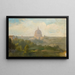 Basiliek van Sint-Pieter in Rome - Julie Wilhelmine Hagen-Schwarz — ingelijst kunstwerk aan de muur
