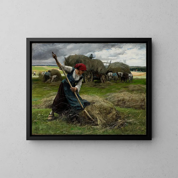 Maaiscène - Julien Dupré — ingelijst kunstwerk aan de muur