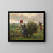 La Fenaison - Julien Dupré — ingelijst kunstwerk aan de muur