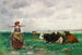 De Melkster - Julien Dupré — weergave van het kunstwerk
