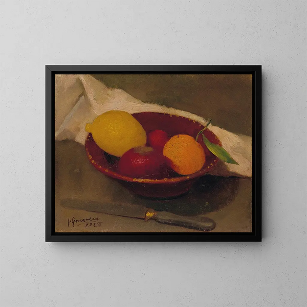 Natuurstudie Bodegón - Julio González — ingelijst kunstwerk aan de muur