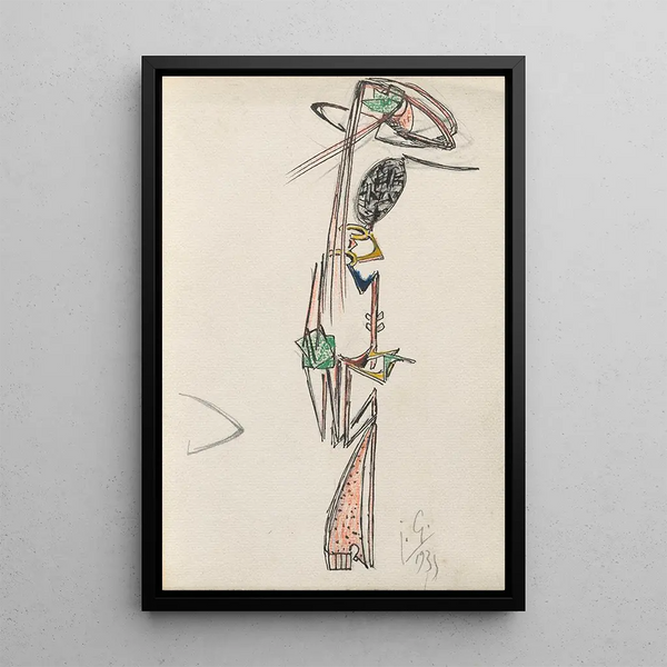 Julio Gonzlez - Projet pour sculpture.webp