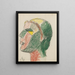 Head of a Woman - Julio González — framed artwork on a wall