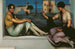De waarzegster - Julio Romero de Torres — weergave van het kunstwerk